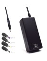 Ewent EW3899 adaptador e inversor de corriente Interior 65 W Negro