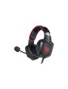 Savio SAVGH-FORGE auricular y casco Auriculares Alámbrico gancho de oreja Juego Negro, Rojo