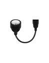 Savio SAVKABELCL-180 adaptador e inversor de corriente Interior / exterior Negro