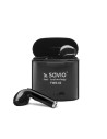 Savio TWS-02 auricular y casco Auriculares Inalámbrico Dentro de oído Llamadas/Música Bluetooth Negro