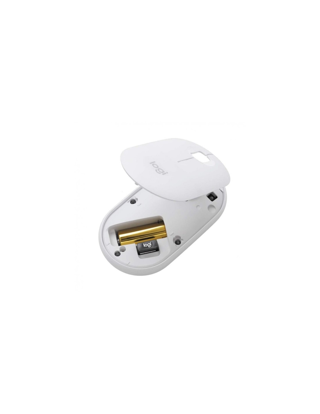 LOGITECH PEBBLE M350 RATON INALAMBRICO USB BLANCO 910-005716
