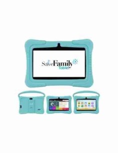 TABLET SAVE FAMILY KIDS 2GB RAM 32GB ROM INCLUYE FUNDA AZUL