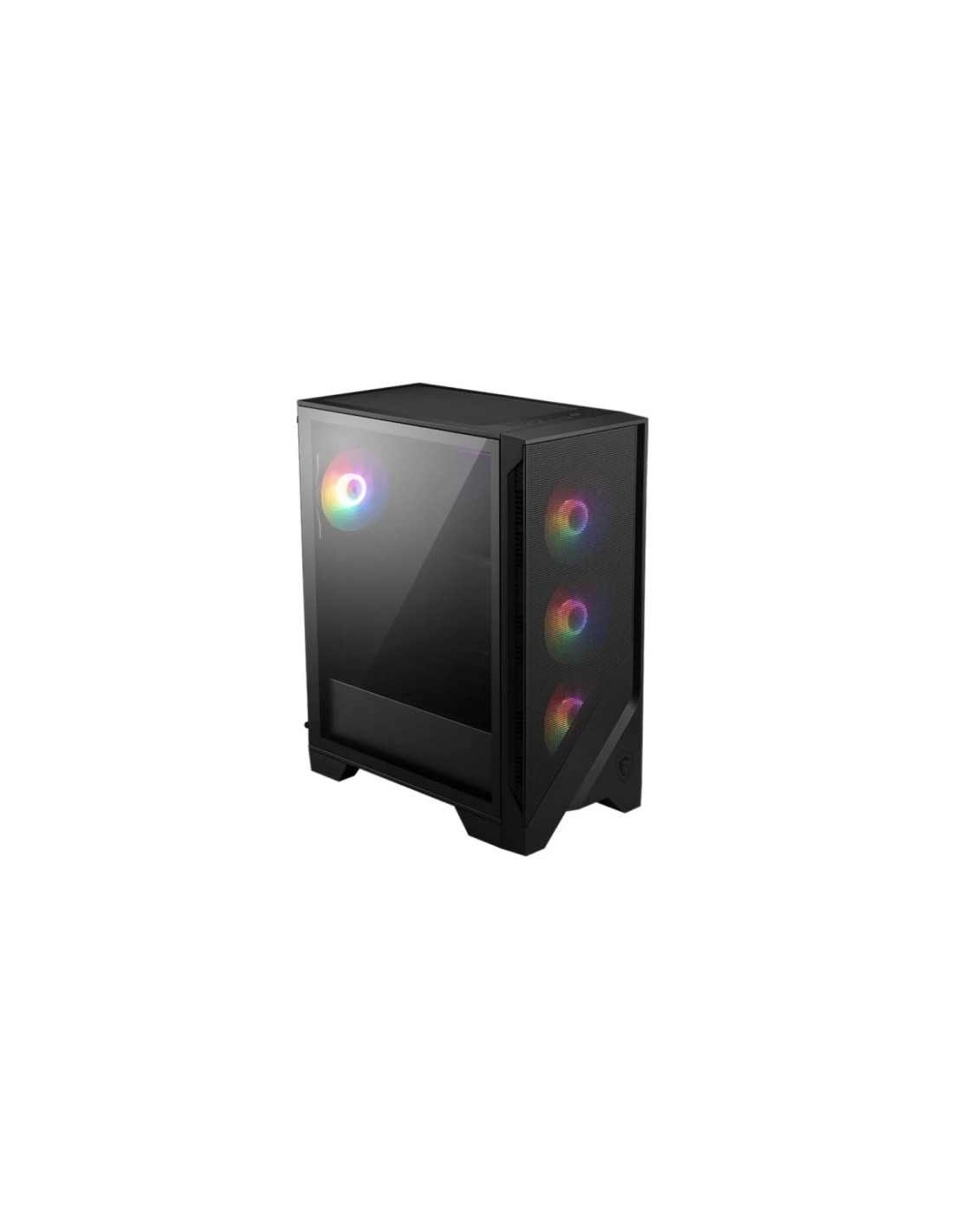MSI MAG FORGE 121A AIRFLOW RGB Semi Torre ATX Cristal Templado USB 3.0 Negra