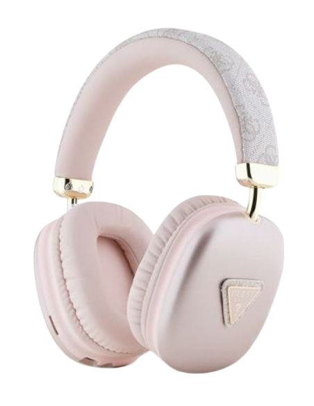 Auriculares Bluetooth GUESS Triangle Rosa: ¡Conéctate!