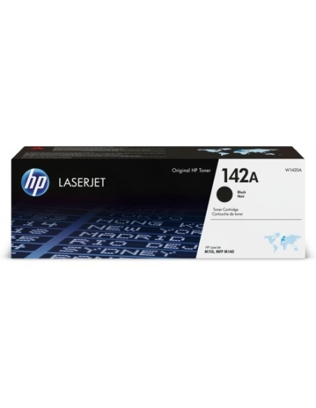 HP Cartucho de Tóner Original LaserJet 142A negro