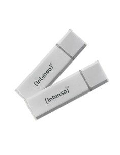 Intenso Ultra Line 2 x 64GB unidad flash USB USB tipo A 3.2 Gen 1 (3.1 Gen 1) Plata
