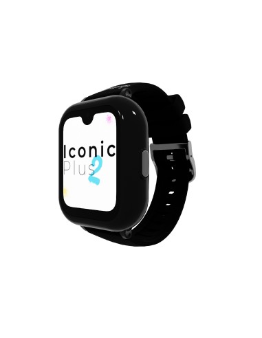 SmartWatch SaveFamily Iconic Plus 2 Correa Silicona Negra Gotham Black 4G