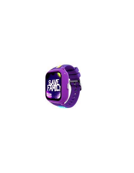 SmartWatch SaveFamily Iconic Plus 2 Correa Silicona Estampada Morado Graffiti 4G