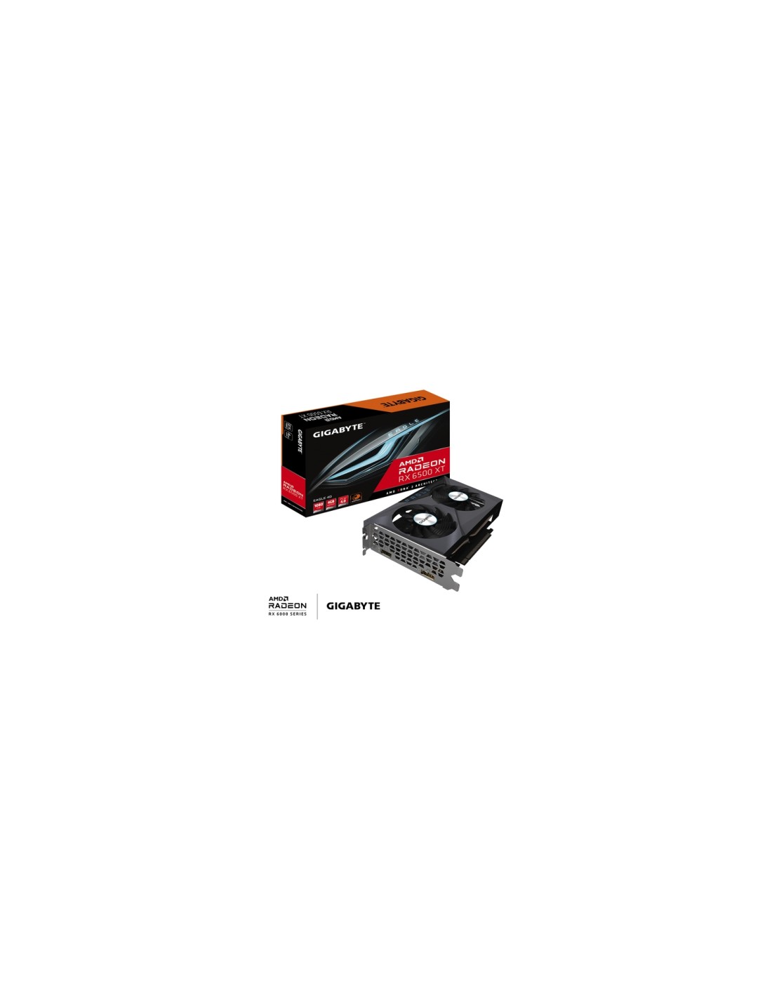 Gigabyte Radeon RX 6500 XT EAGLE 4G AMD 4 GB GDDR6