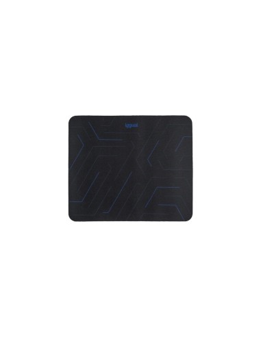iggual Hexa 1 Alfombrilla de ratón para juegos Negro, Azul