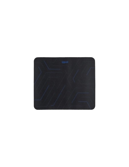 iggual Hexa 1 Alfombrilla de ratón para juegos Negro, Azul