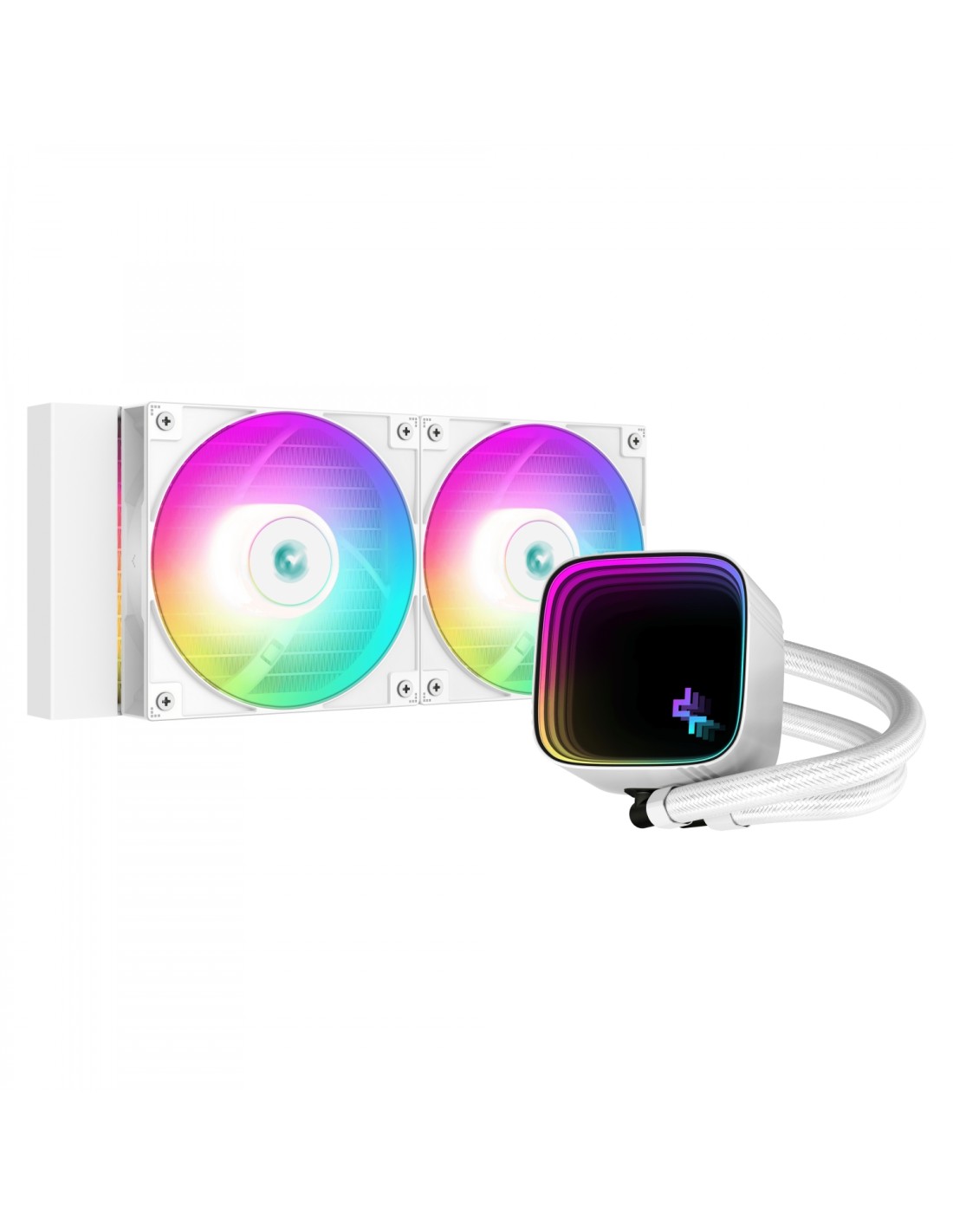 DeepCool LS520 SE WH Procesador Sistema de refrigeración lÍ­quida todo en uno 12 cm Blanco 1 pieza(s)
