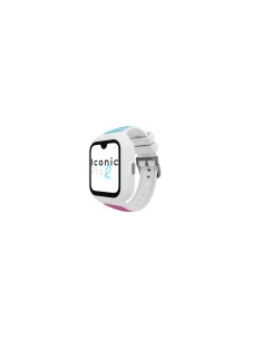SmartWatch SaveFamily Iconic Plus 2 Correa Silicona Estampada Blanca Color POP 4G