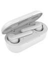 Auriculares bluetooth hiditec vesta bt5.0 tws ipx5 drivers 6mm estuche de carga 500mah modo gaming blanco INT010006