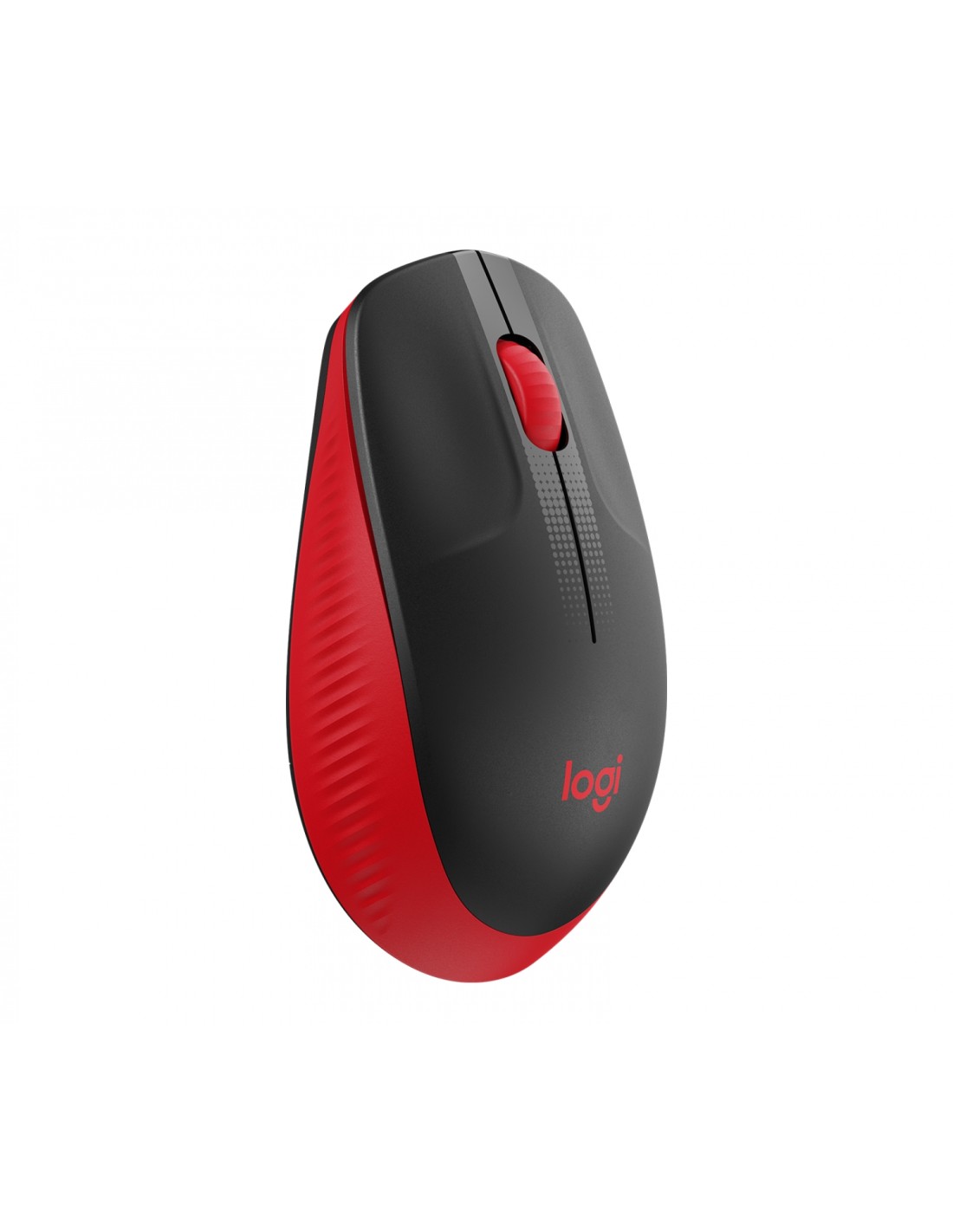 Logitech M190 raton ambidextro rf inalambrico optico 1000dpi negro rojo