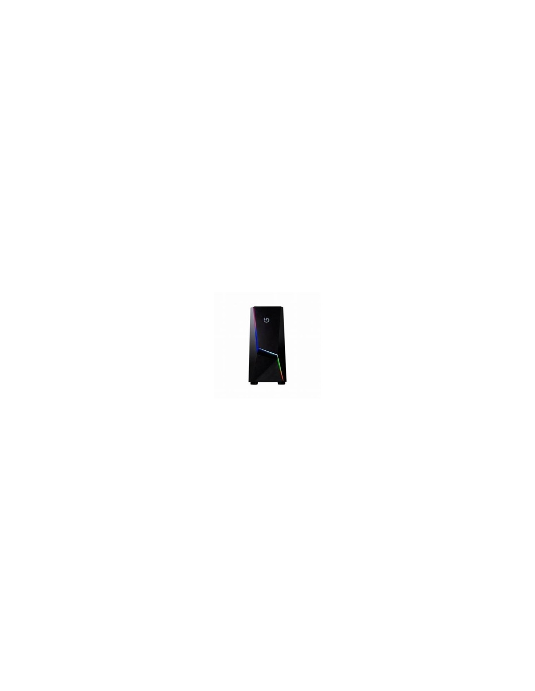 Hiditec V20 Pro ARGB Caja caming semitorre negro