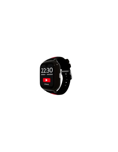 SmartWatch SaveFamily Iconic Plus 2 Correa Silicona Estampada Negra Streamer 4G