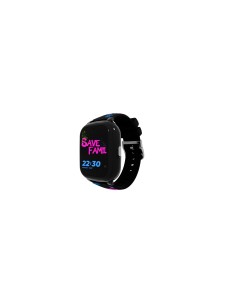 SmartWatch SaveFamily Iconic Plus 2 Correa Silicona Estampada Negro Street Slyle 4G