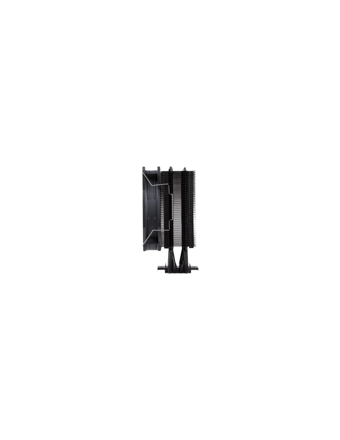 Hiditec C12 PWM Ventilador para CPU 12cm Negro