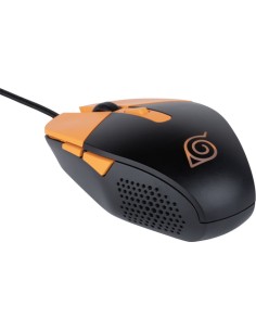 Konix Naruto KX GAMING MOUSE ratón Juego Ambidextro USB tipo A Óptico 3600 DPI 2