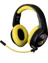 Konix PacMan Auriculares Alámbrico Diadema Juego USB tipo A Negro, Amarillo