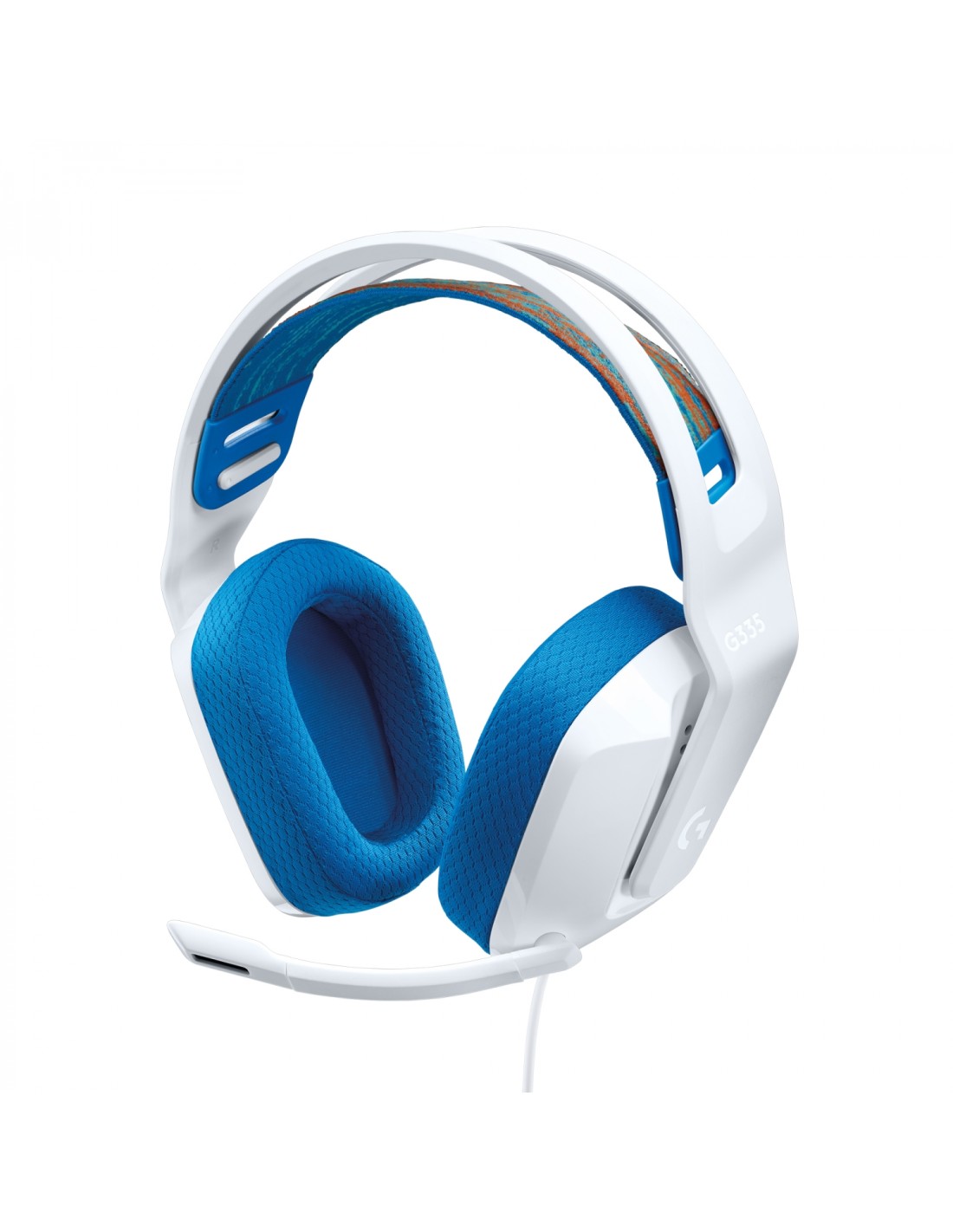 Logitech G G335 Wired Gaming Headset Auriculares Alámbrico Diadema Juego Blanco
