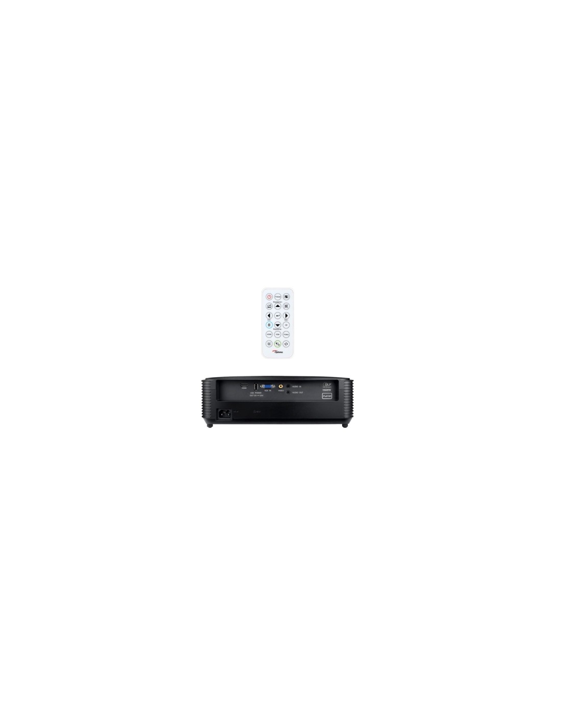 Optoma S336 videoproyector Proyector de alcance estándar 4000 lúmenes ANSI DLP SVGA (800x600) 3D Negro