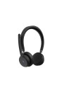 Lenovo Wireless VoIP Headset Auriculares Inalámbrico Diadema Oficina/Centro de llamadas Bluetooth Negro