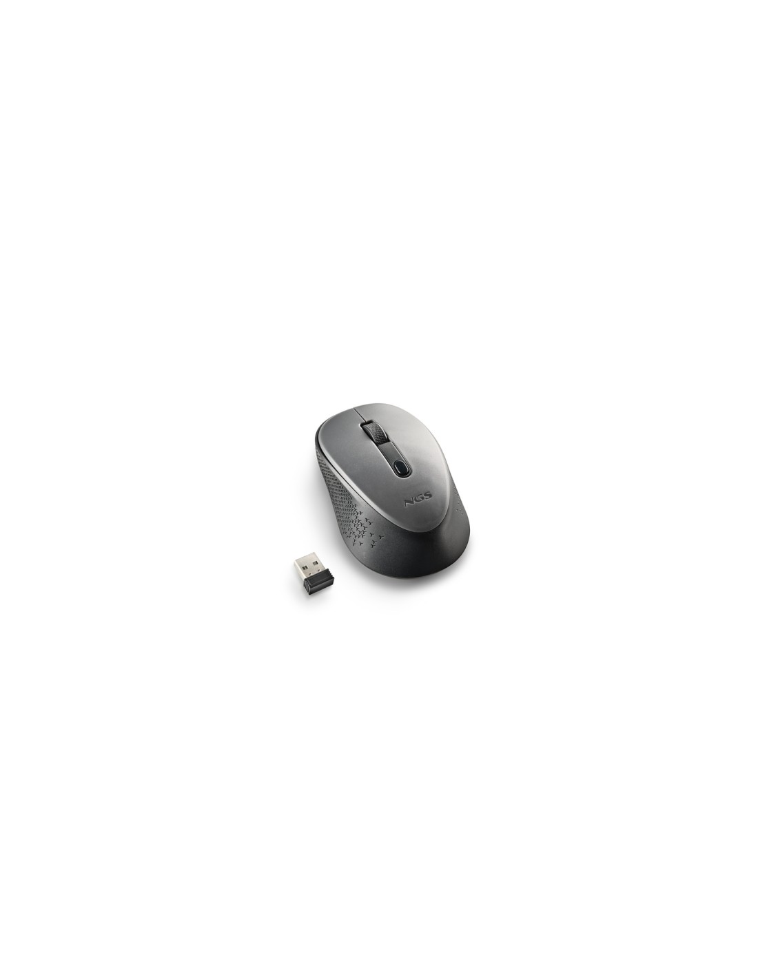 NGS DEW ratón Ambidextro RF inalámbrico Í?ptico 1600 DPI