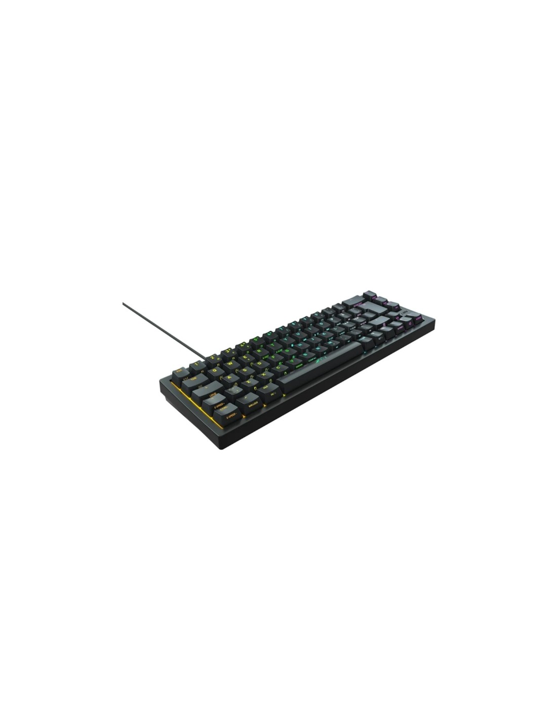 Xtrfy Telcado K5 Negro Compacto RGB Gaming Hot-Swappable