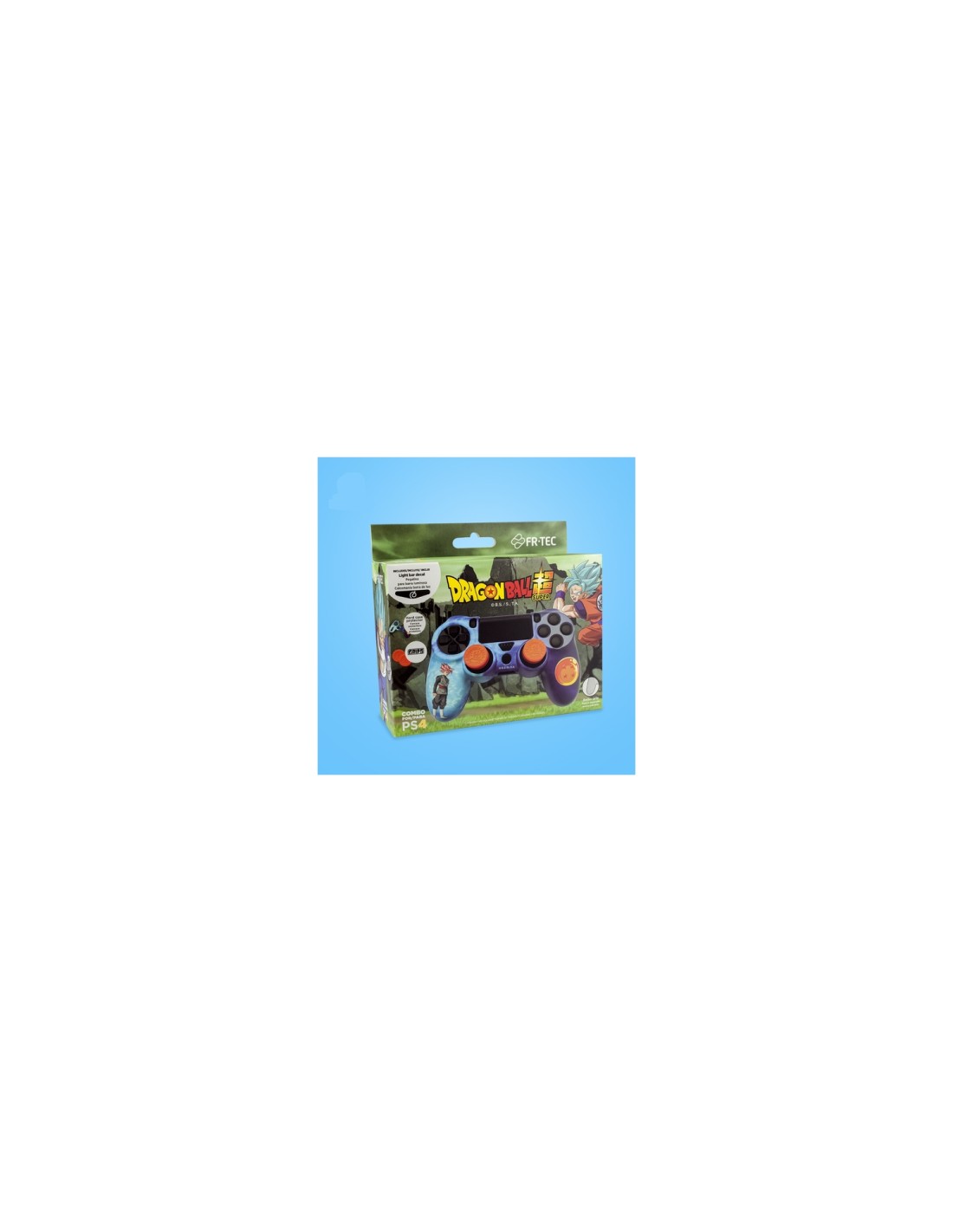 FR-TEC DBPS4COMBOSUP accesorio de controlador de juego Funda de silicona para mayor agarre y protección