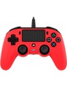 Nacon Compact Controller Wired para PS4 Rojo