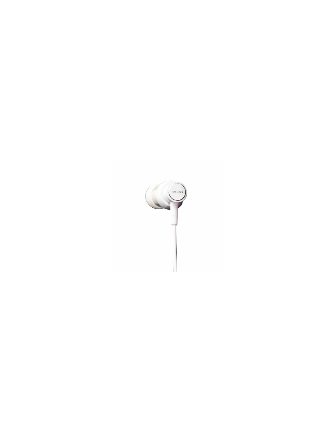 Aiwa ESTM-500WT auricular y casco Auriculares Alámbrico Dentro de oÍ­do Música Blanco