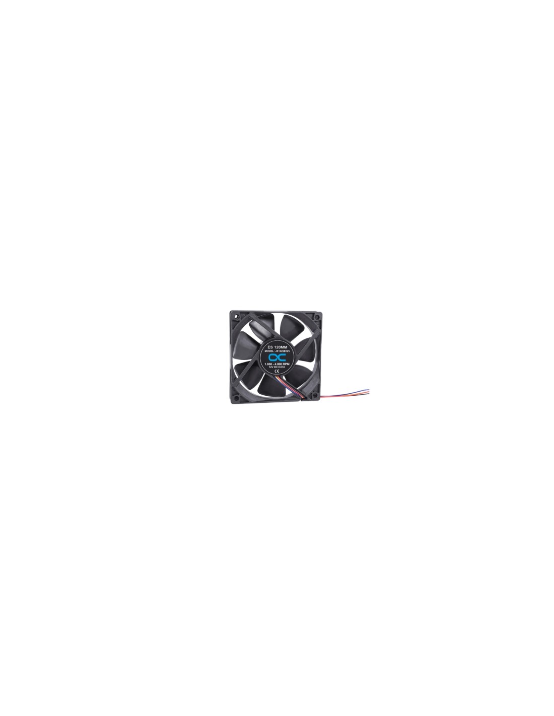Alphacool 24817 sistema de refrigeración para ordenador Universal Ventilador 12 cm Negro 1 pieza(s)