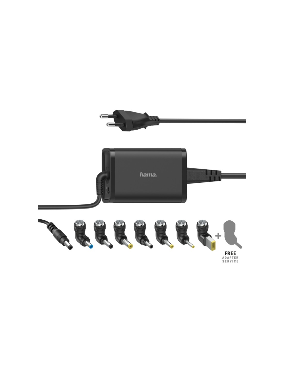 Cargador universal portátil 8 adapt. de 15-19V/45W