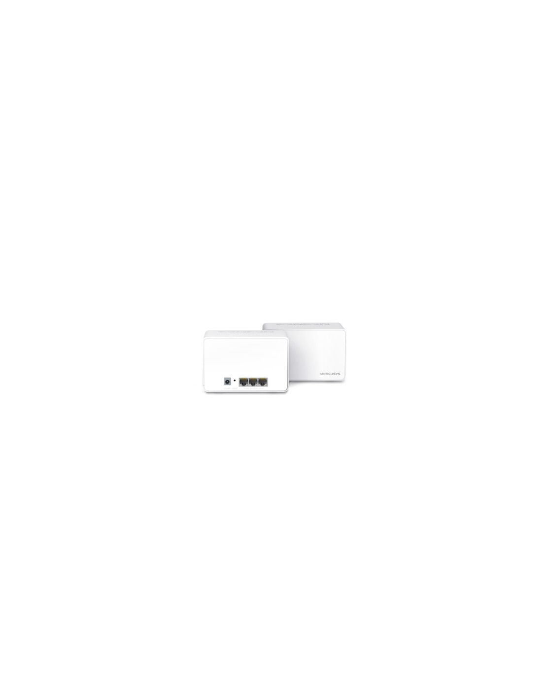Mercusys Halo H80X(2-pack) Doble banda (2,4 GHz / 5 GHz) Wi-Fi 6 (802.11ax) Blanco 3 Interno