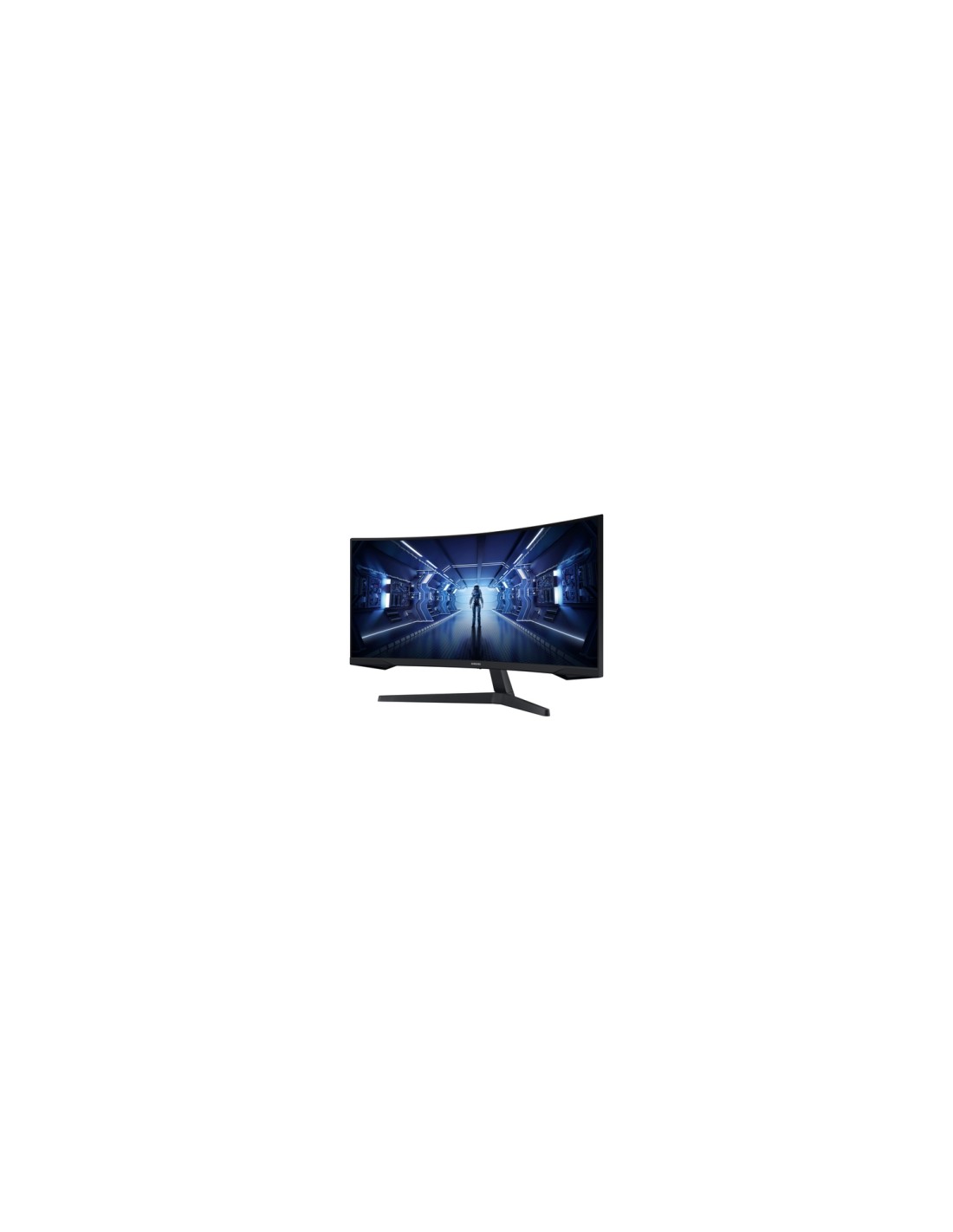 Samsung Odyssey C34G55TWWP 86,4 cm (34") 3440 x 1440 Pixeles UltraWide Dual Quad HD LED Negro