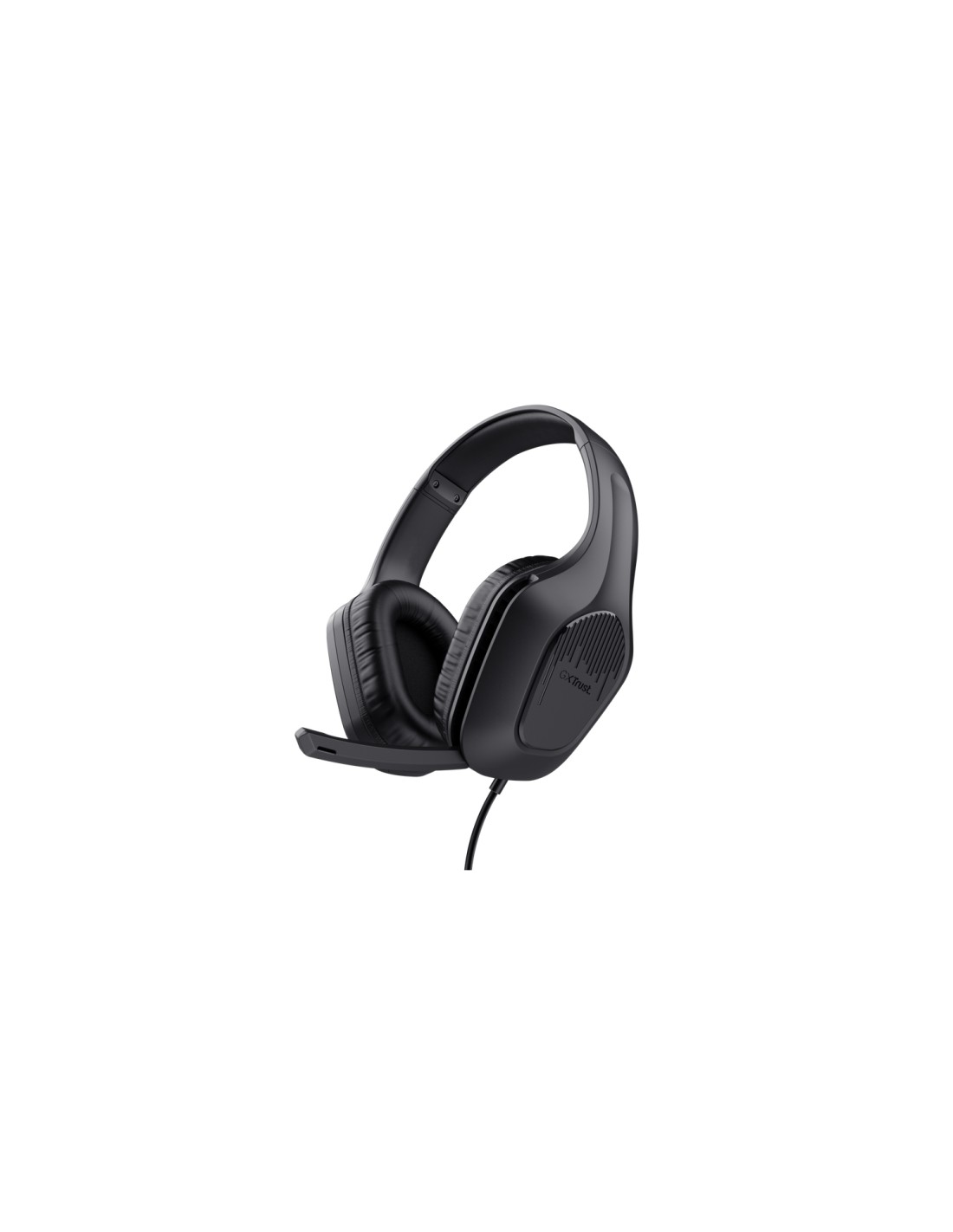 Trust GXT 415 Zirox Auriculares Alámbrico Diadema Juego Negro