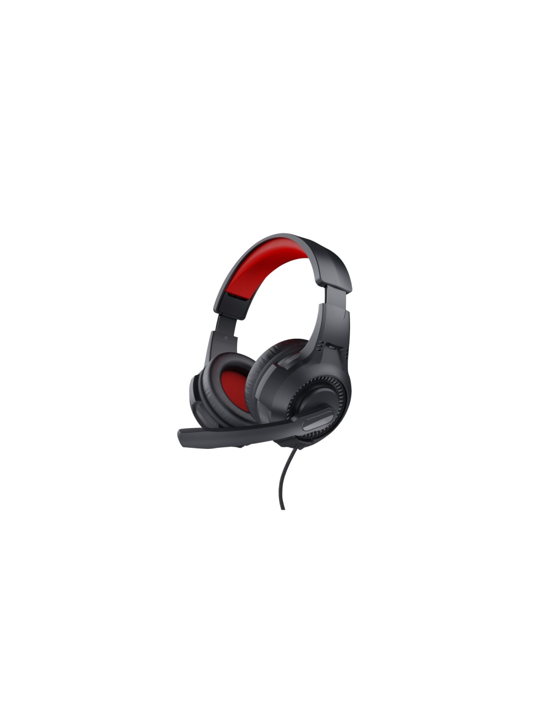 Trust 24785 auricular y casco Auriculares Alámbrico Diadema Juego Negro, Rojo