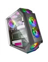 Mars Gaming MC51 Caja PC Gaming ATX Doble Cristal Templado 5xVentilador RGB Negro