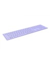 Rapoo E9800M teclado Bluetooth QWERTY Púrpura
