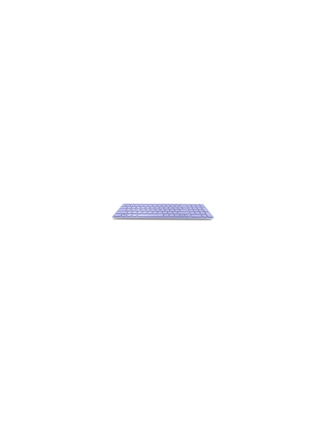 Rapoo E9700M teclado Oficina RF Wireless + Bluetooth QWERTY Inglés internacional Púrpura