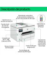 HP OfficeJet Pro Impresora multifunción HP 9730e de formato ancho, Color, Impresora para Oficina pequeña, Impresión, copia, escá