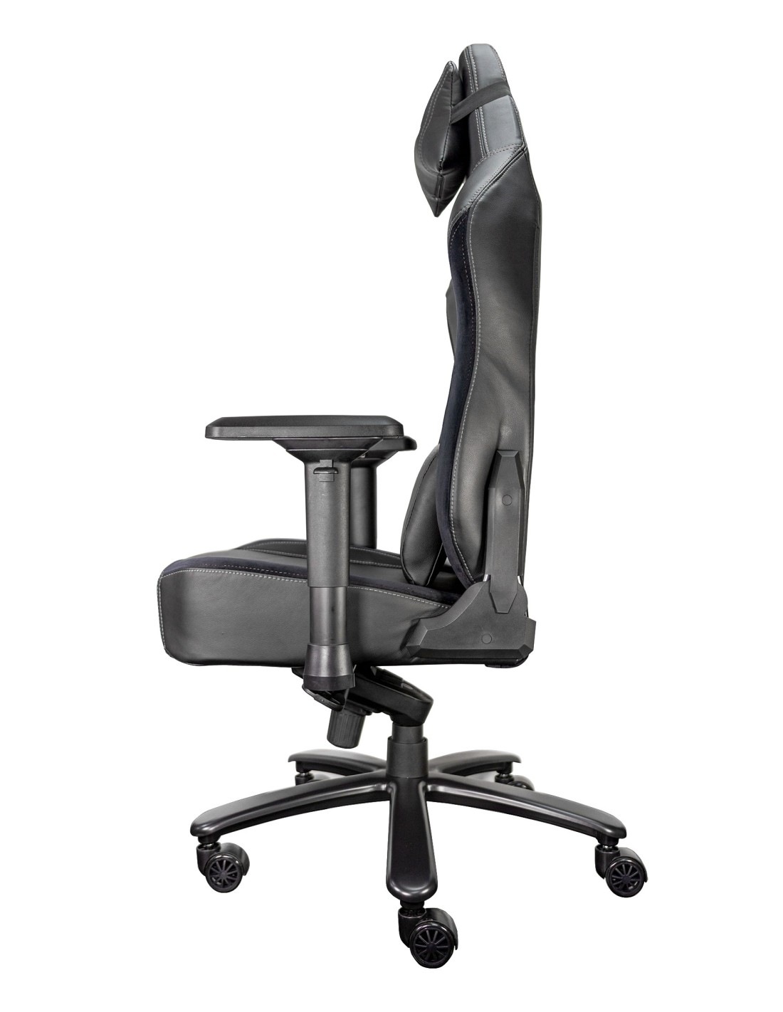 TALIUS MAMUT Silla Gaming Asiento acolchado Negro, Gris