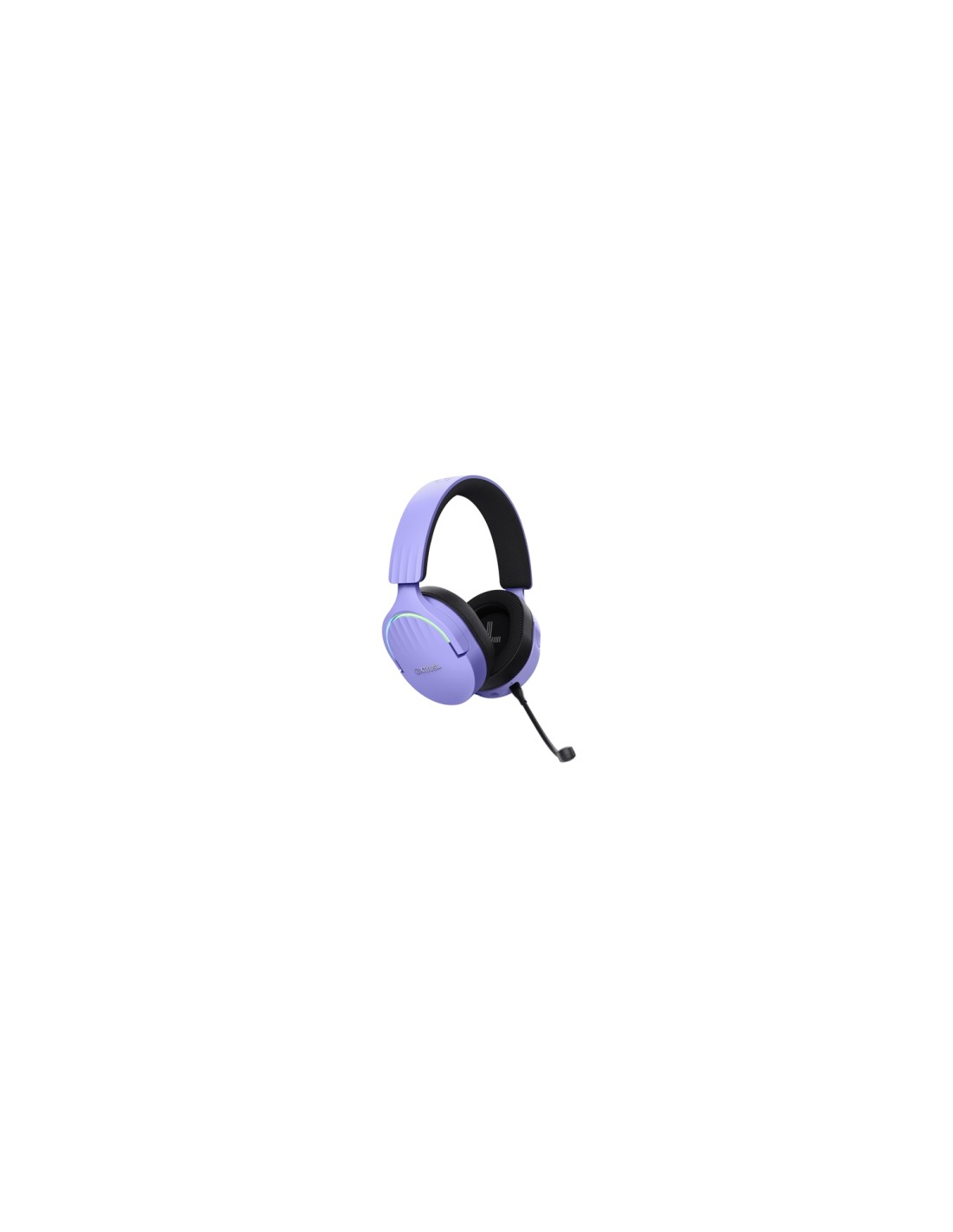Trust GXT 491P FAYZO Auriculares Inalámbrico y alámbrico Diadema Juego USB tipo A Bluetooth Negro, Púrpura