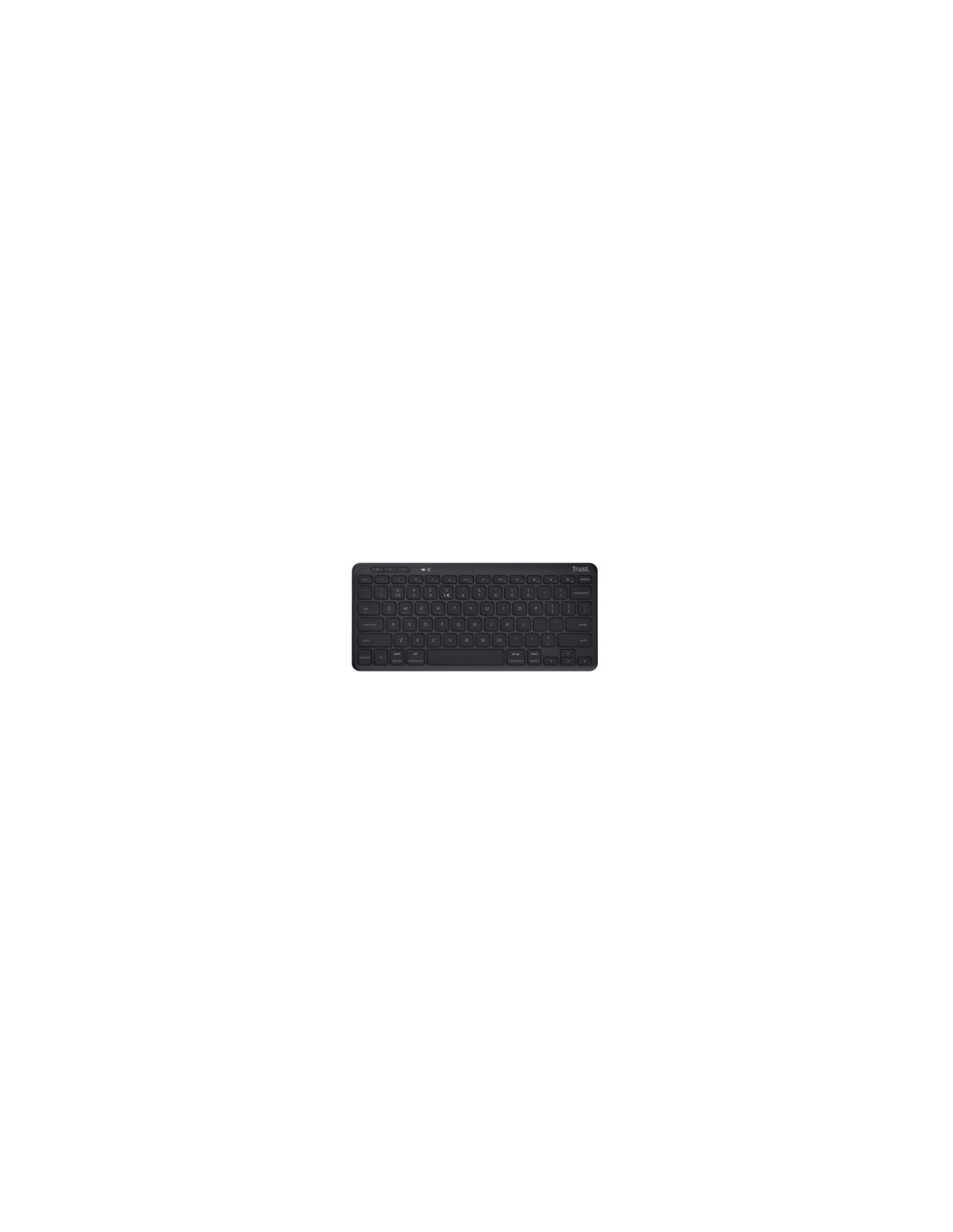 Trust Lyra teclado USB + RF Wireless + Bluetooth QWERTY Español Negro