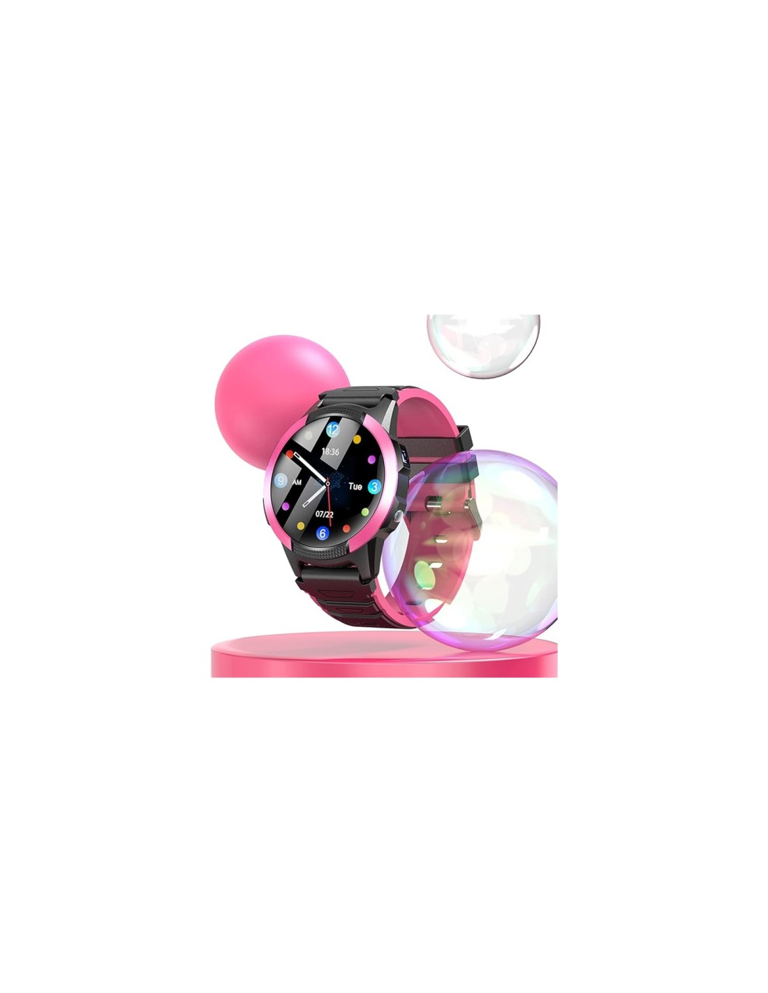 SmartWatch SaveFamily Slim 4G Reloj Inteligente niño Videollamada GPS Llamada Chat Boton SOS Cronometro podometro Waterproof Ip6
