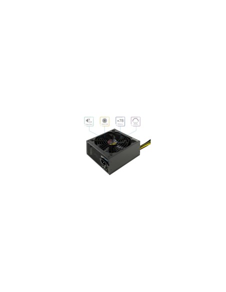TooQ Unidad de fuente de alimentación 600 W 20+4 pin ATX Negro