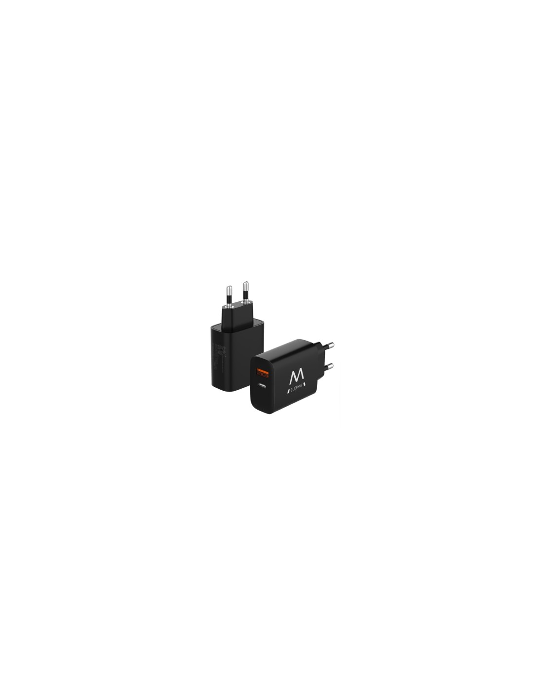 Ewent EW1319 cargador de dispositivo móvil Universal Negro Corriente alterna Carga rápida Interior