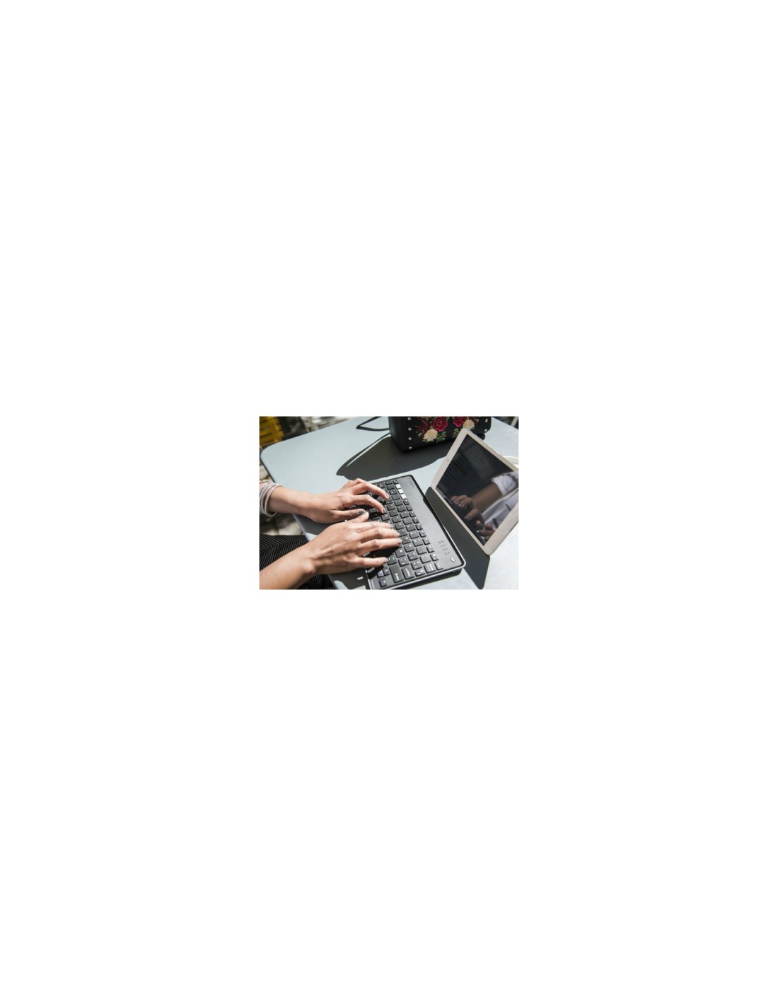 SilverHT Teclado Wireless Dark Grey (English)